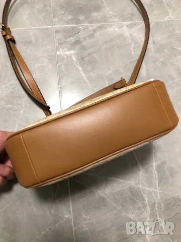 Coach Teri Shoulder Bag Signature Canvas – Chalk / Tan, снимка 4 - Чанти - 55416360