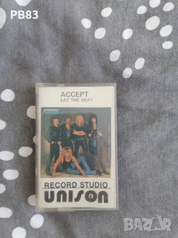 Accept - Eat The Heat (Unison) - (Аудио Касета) - Heavy Metal, снимка 2 - Аудио касети - 54182426