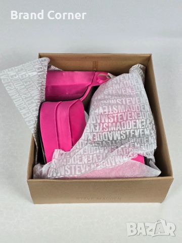 Нови Steve Madden Charlize сатенени платформи - №42, снимка 7 - Дамски обувки на ток - 54341403