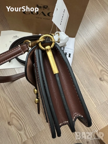 Чанта Coach Tabby 26 CI032 в кафявo, снимка 6 - Чанти - 54049559