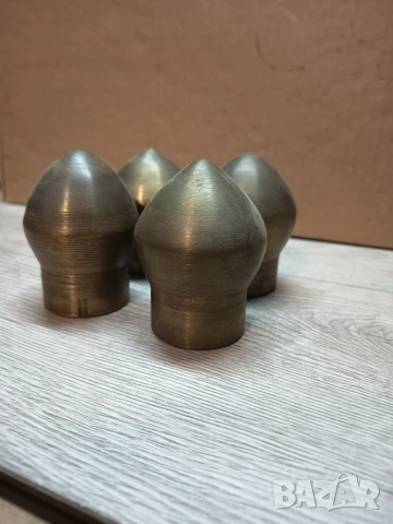 Яйцевидни декоративни  топки от бронз , снимка 3 - Декорация за дома - 54267802