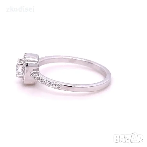 Златен дамски пръстен с диаманти 0,45Ct. чистота:SI размер:54 модел:42560-1, снимка 4 - Пръстени - 55573649