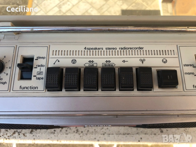 Радиокасетофон SIEMENS RM 764, снимка 8 - Радиокасетофони, транзистори - 55054916