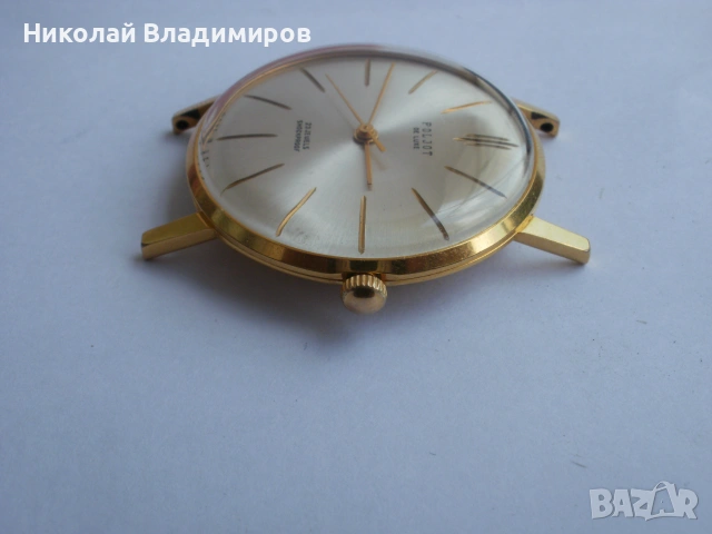 Poljot de luxe Полет де лукс руски мъжки ръчен часовник 20 мик., снимка 7 - Мъжки - 55160057