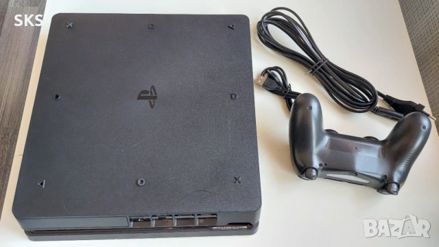 Конзола Sony Playstation 4 slim 1 tb + игра , снимка 9 - PlayStation конзоли - 54454745