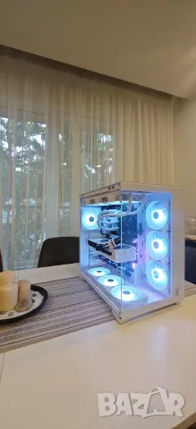 НОВ Геймърски Комп за ТОП Гейминг I7 14700F up 5.4Ghz/64Gb/1Tb nVme+1TB SSD/Asus RTX 5070/WiFi&BT, снимка 5 - Геймърски - 54776063