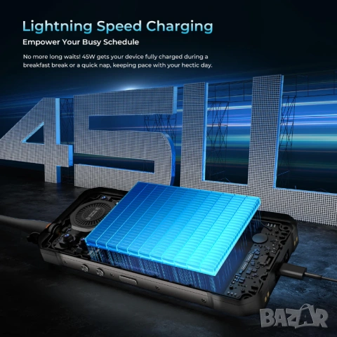 OUKITEL WP61 Plus 5G 6.78", 12GB/512GB, 108MP, 20000mAh, Walkie-Talkie, снимка 12 - Други - 54063043