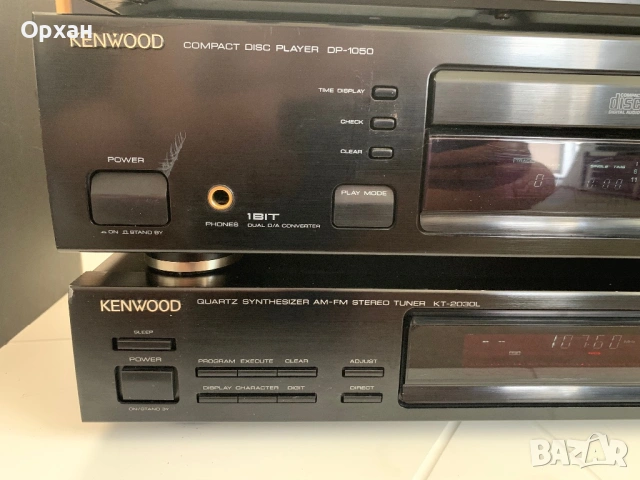 Ретро стерео система Kenwood (Усилвател, CD плеър и Тунер, снимка 4 - Аудиосистеми - 54866576