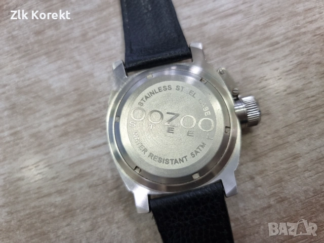 Мъжки часовник Oozoo Steel 45mm, снимка 9 - Мъжки - 54869925