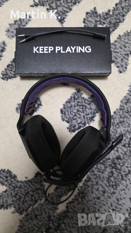 Гейминг комолект Logitech мишка+слушалки, снимка 6 - Клавиатури и мишки - 54138882