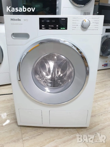 UK Miele 1600rpm Wi-Fi TwinDos Подсветка Пералня Миеле 12м Гаранция, снимка 13 - Перални - 55018921