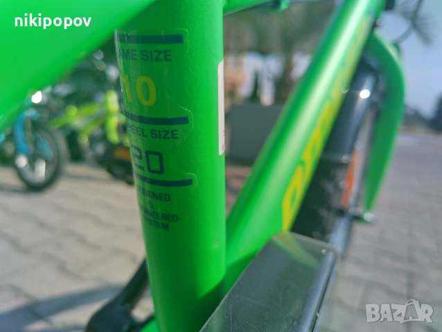 BG Детски велосипед 20" MASTER зелен, снимка 6 - Велосипеди - 54334344
