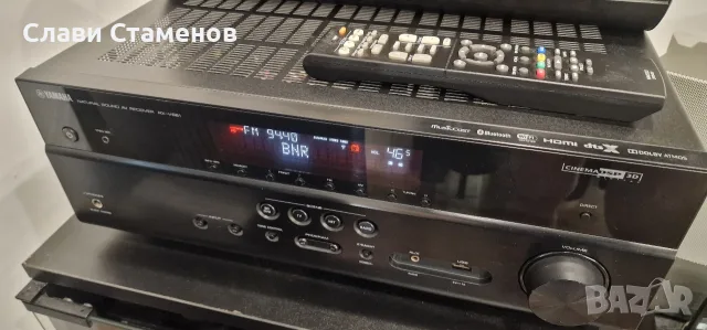 Yamaha RX-V581 (Dolby Atmos, DTS:X, 4K HDR, MusicCast), снимка 2 - Ресийвъри, усилватели, смесителни пултове - 55624116