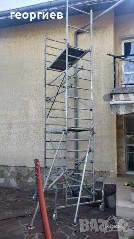 Мобилно алуминиево скеле , снимка 2 - Други машини и части - 50557728