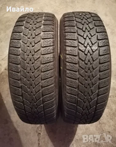 Продавам 2 броя зимни гуми 195.65.15 на 1 сезон дот 2021 Dunlop 