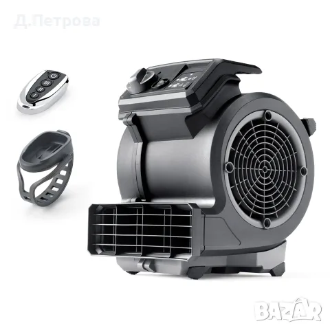 Vacmaster AM1202R – Мощен подов вентилатор с дистанционно | 3 скорости | 124W