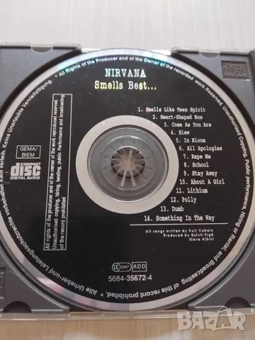 Nirvana - Smells Best... матричен диск музика
