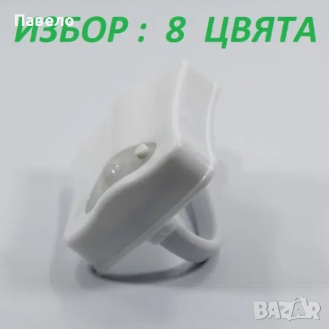 LED светлина за WC тоалетна, снимка 5 - Лампи за баня - 54561295