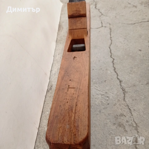 Голямо автентично дървено ренде , снимка 3 - Антикварни и старинни предмети - 54109446