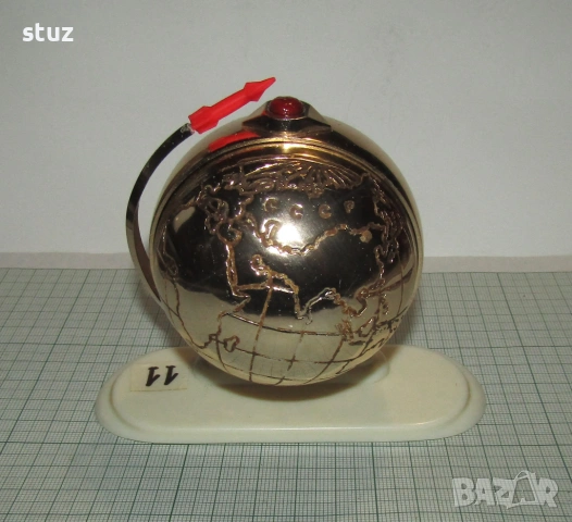 Будилник Слава "Спутник" (No:11), снимка 6 - Антикварни и старинни предмети - 54151489