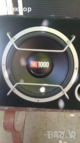 бас каса JBL+усилвател Thunder 1000w