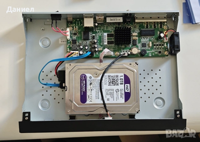 4 канален PoE NVR Hikvision DS-7604NI-E1/4P с 1TB HDD, снимка 6 - Комплекти за видеонаблюдение - 54932559