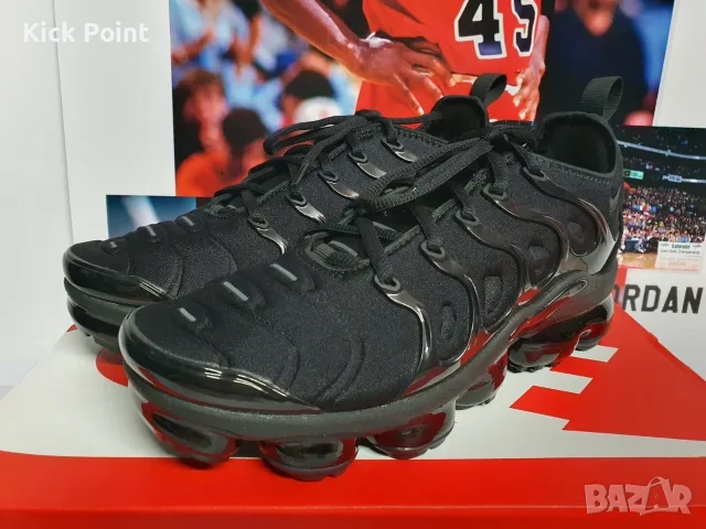 ЛЯТНА РАЗПРОДАЖБА! Nike Vapormax Plus Black, снимка 4 - Маратонки - 55626591