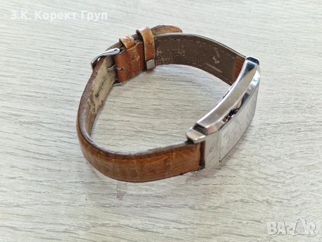 Мъжки квадратен часовник Hugo Boss, снимка 5 - Мъжки - 54292760