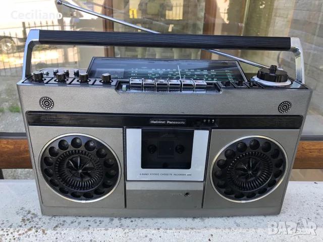 National Panasonic RS-466 
(Japan-1975)радиокасетофон, снимка 11 - Радиокасетофони, транзистори - 55692602