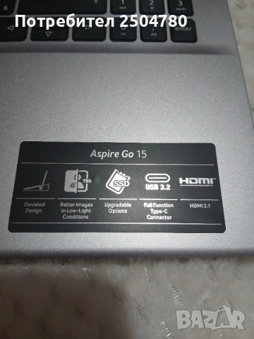 Лаптоп марка ACER, снимка 2 - Лаптопи за дома - 53977186