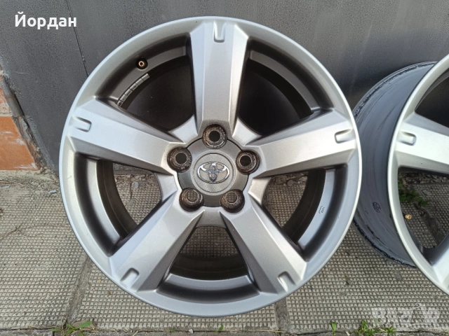 ОРИГИНАЛНИ джанти 17 ' цола 5x114,3 TOYOTA RAV 4 / ТОЙОТА РАВ 4 ET45 7j, снимка 8 - Гуми и джанти - 54221739