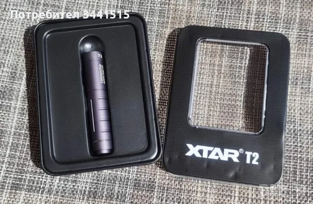 XTAR T2 LED Фенер 650 lm USB-C Магнитна Основа EDC , снимка 11 - Къмпинг осветление - 55433459