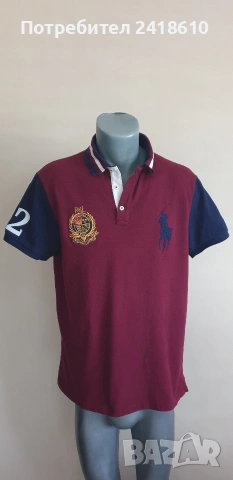 POLO Ralph Lauren Pique Cotton  Custom Slim Fit Mens Size L  ОРИГИНАЛ! Мъжка Тениска!, снимка 9 - Тениски - 55143319