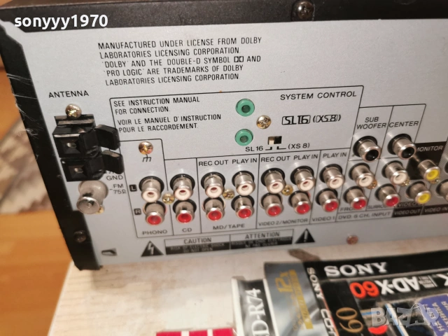 KENWOOD KRF-V6010 RECEIVER 1906261024L4, снимка 13 - Ресийвъри, усилватели, смесителни пултове - 54966499