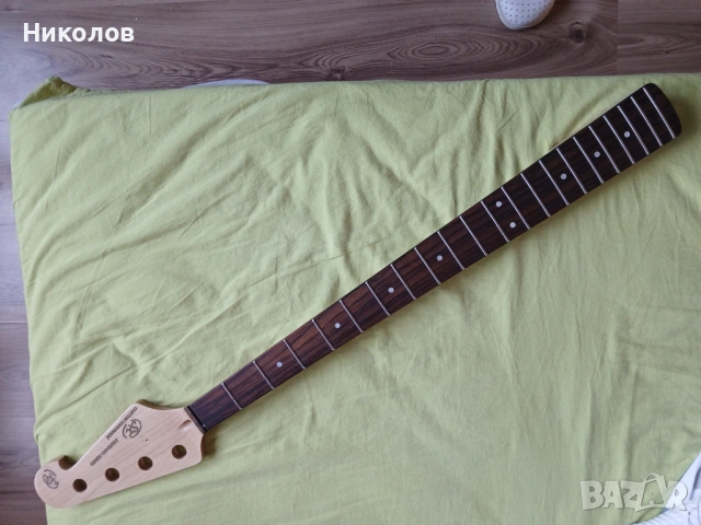 бас китара гриф и тяло