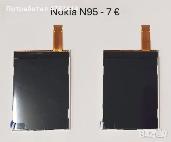 Дисплей Nokia X2,X3,C5,7020,2710,515,220,5800,6280,N82,C6,N93,5230,,5300,6234,7600,E66,C3-01,N97 min, снимка 7 - Резервни части за телефони - 55357789