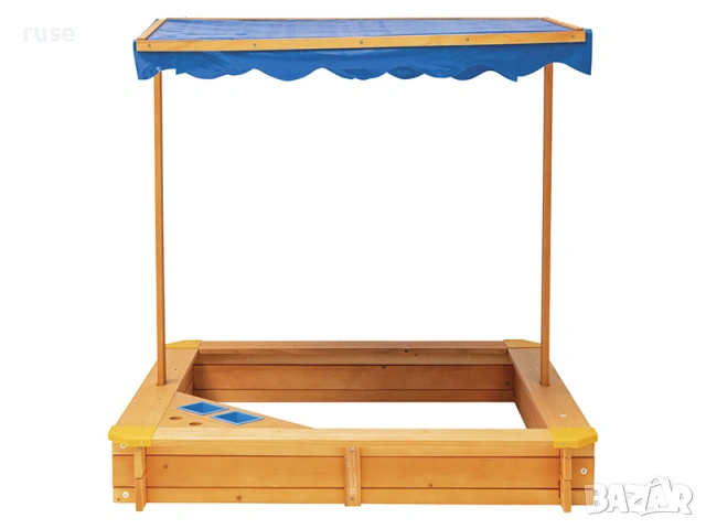 НОВ! Пясъчник с покривало и щанд за сладолед 118x118x118см, снимка 2 - Други - 53988190