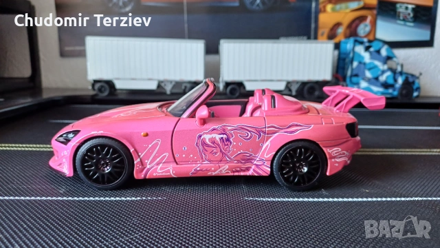 Мащабни модели коли 1:24 / Jada Honda S2000 / Maisto Ford Mustang, снимка 14 - Колекции - 54911586