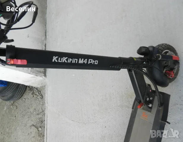 Електрическа тротинетка Kukirin m4 pro, снимка 4 - Скутери и тротинетки - 55611057