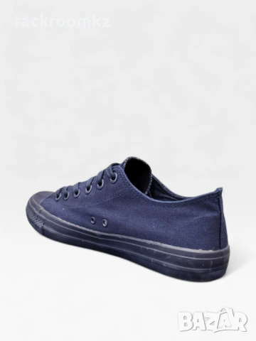 Мъжки кецове в син цвят модел от текстил 1711-A Navy, снимка 3 - Кецове - 54344871