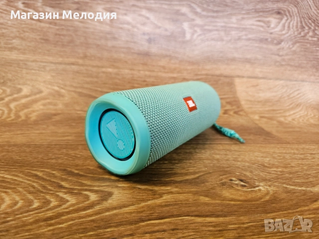 Bluetooth колонка JBL Flip 4 (Teal) – Мощен стерео звук за всяко приключение, снимка 4 - Bluetooth тонколони - 54679970