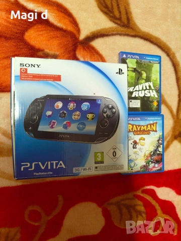 PSVITA SONY + 2 игри