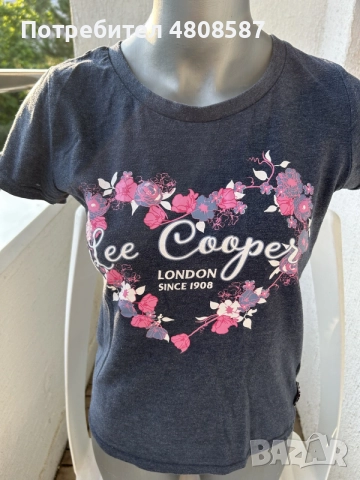 Дамска тениска Lee Cooper, снимка 2 - Тениски - 55436032