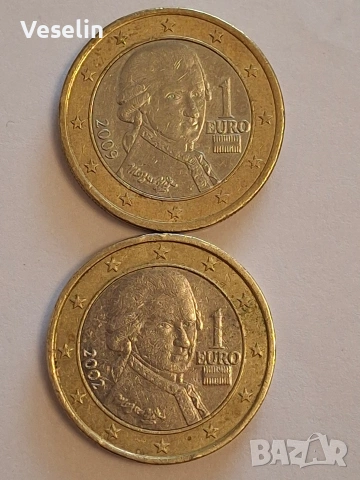 1 евро- Австрия