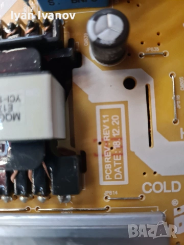 Samsung UE43RU7172U работещ, за части, счупен екран. , снимка 8 - Телевизори - 55136745