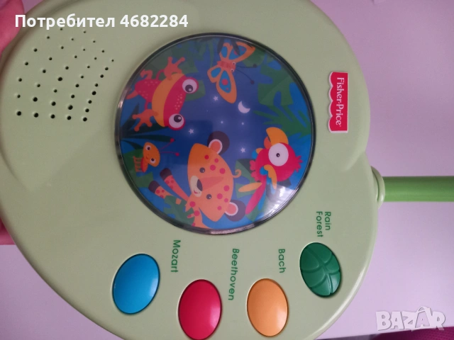 Музикална въртележка - FISHER PRICE, снимка 3 - Музикални играчки - 54661164