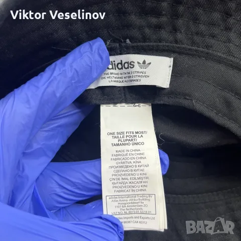 Adidas Шапка Идиотка Bucket One Size Черна , снимка 5 - Шапки - 55596791