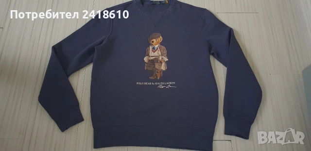 POLO Ralph Lauren Bear  Mens Size M НОВО! ОРИГИНАЛ! Мъжки Суичър - Блуза!, снимка 7 - Суичъри - 54886686
