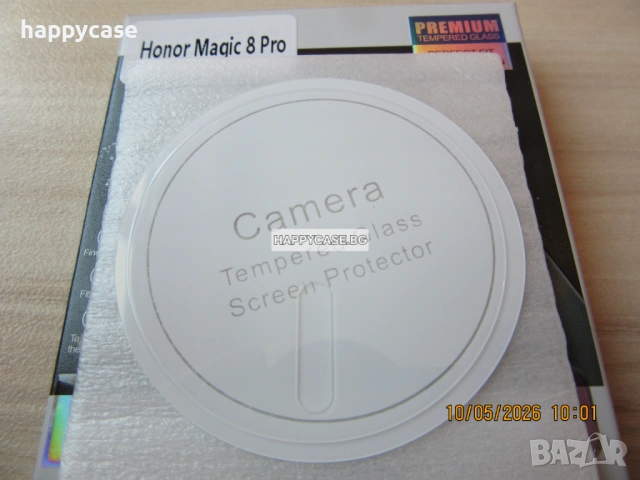 Honor Magic 8 Lite / 8 Pro / 3D 9H Стъклен протектор за камера, снимка 13 - Фолия, протектори - 52632173