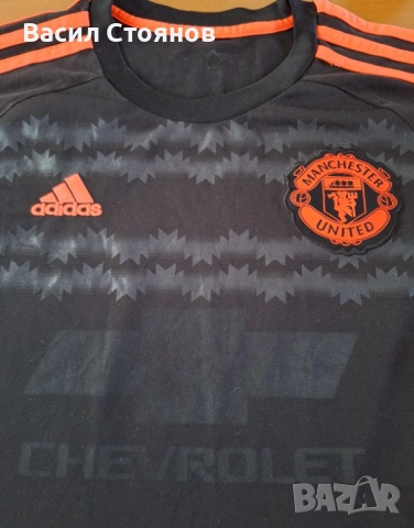 Manchester United 2015-16 adidas Third Shirt - размер М, снимка 2 - Фен артикули - 40590969